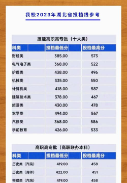 2024年湖北工业职业技术学院在广西录取分数线