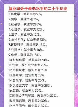 师范类就业率最低的专业