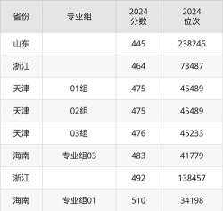 2024年湖南涉外经济学院在云南录取分数线