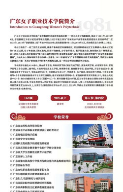 广东女子职业技术学院2024年招生简章