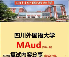 2024四川外国语大学IFC项目是干嘛的