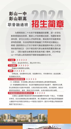 2024年彭山职业高级中学开设的专业有哪些