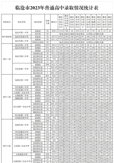 2024年临沧中考200-300分读什么普高