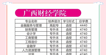广西财经学院人力资源管理专业怎么样