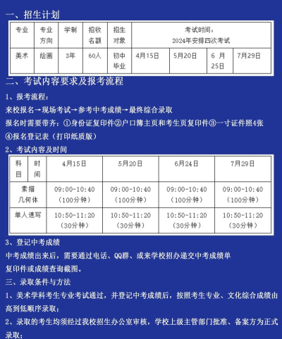 2024年西安艺术职业高级中学报名学费多少钱