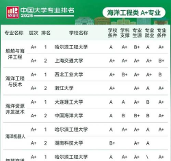 2025年开设船舶动力工程技术专业大学排名及评级