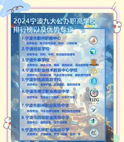 2024年宁波排名靠前的公办职教中心名单
