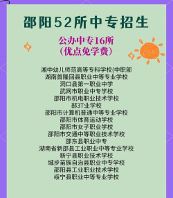 邵阳有什么好的民办职高