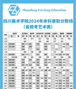 2024四川美术学院在广西录取分数线