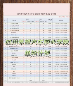 四川希望汽车职业学院单招怎么样