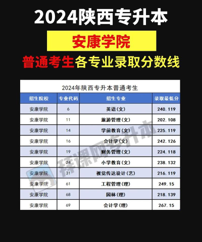 安康学院2024各省录取分数线及最低位次是多少