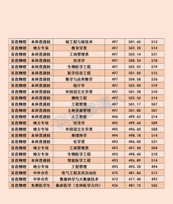 湖北科技学院2024年在重庆各专业录取分数线