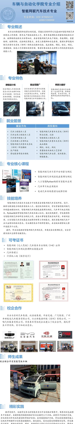 智能网联汽车技术专业是什么