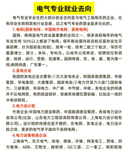 2024年最新输配电工程技术专业就业方向有哪些 2024年最新输配电工程技术专业就业方向有哪些
