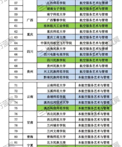 开设机场场务技术与管理专业的理科类大学有几所