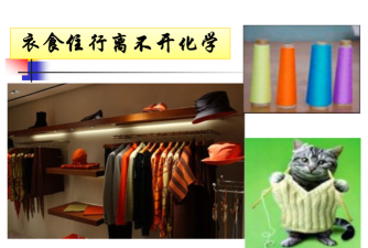 应用化学：衣食住行离不了