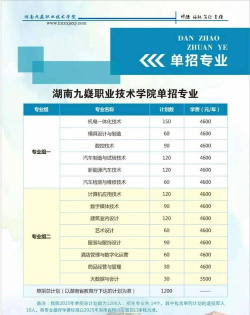 2025年湖南九嶷职业技术学院有有哪些专业比较好推荐