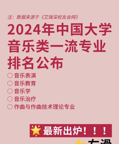 2024年大学音乐学什么专业好学