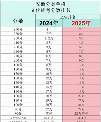 2025年安徽省内数学专业排名