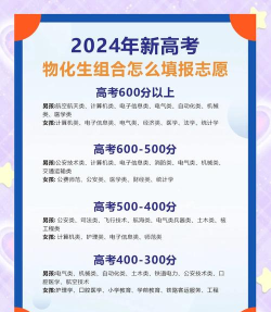 2024年报考志愿选专业