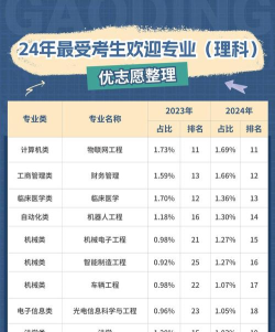 2024年专业志愿怎么排名次