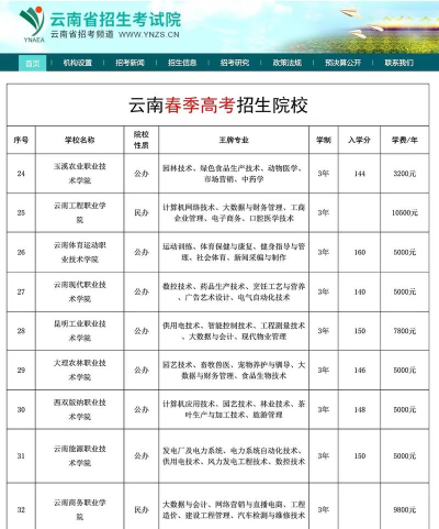 2025年云南教育专业排名