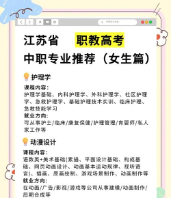 2024年中职建议女生选的专业