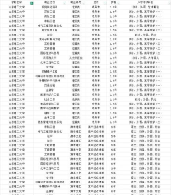 2025年山东理工好专业排名