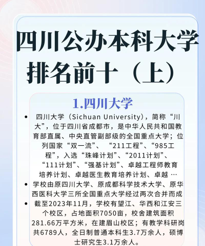 四川大学是985吗