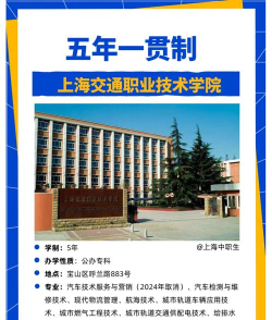 上海交通职业技术学院是几本