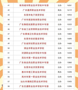 广东2024年有名的中专学校 广东2024年有名的中专学校