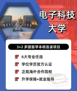 2024四川电子科大2+3项目有哪些内容 2024四川电子科大2+3项目有哪些内容