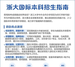 2024浙江大学国际本科有什么优势 2024浙江大学国际本科有什么优势