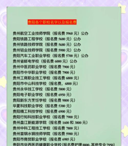 贵阳第五职业学校2024年学费多少 贵阳第五职业学校2024年学费多少