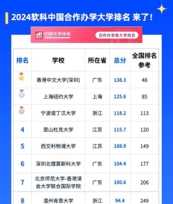 中外合作办学专业排名 中外合作办学专业排名