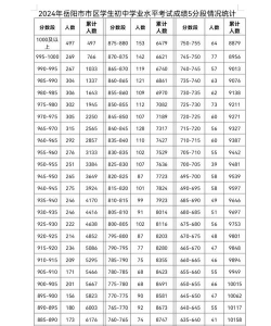 2024年岳阳中考200-300分能读哪些学校 2024年岳阳中考200-300分能读哪些学校