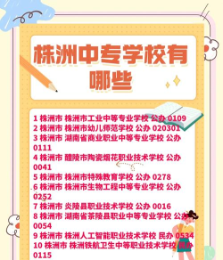 2024年株洲中考200分左右可以上的中专 2024年株洲中考200分左右可以上的中专