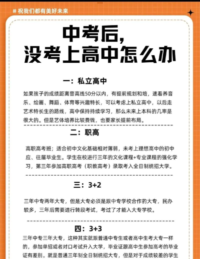 初中后不上学就没出路了吗?职校能带来什么? 初中后不上学就没出路了吗?职校能带来什么?