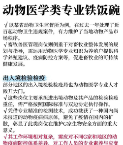 动物药学专业就业方向与前景 动物药学专业就业方向与前景