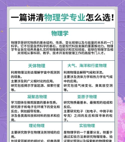 物理学专业是什么 物理学专业是什么