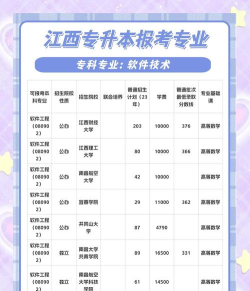 2025年江西软件专业排名 2025年江西软件专业排名