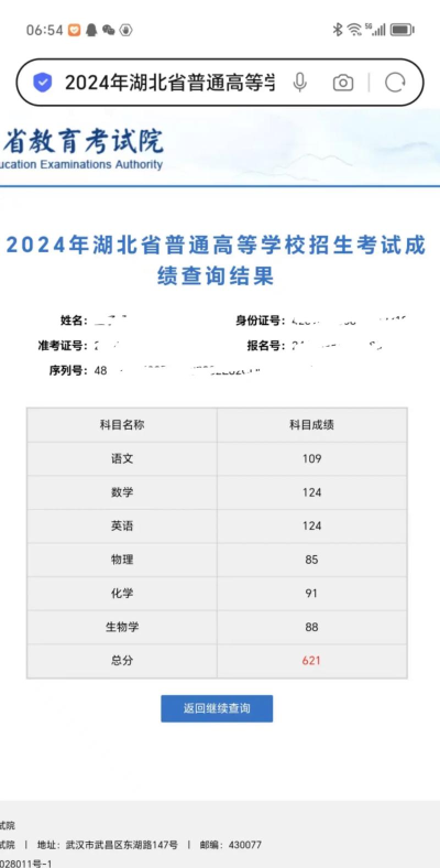 2024考生专业成绩排名 2024考生专业成绩排名