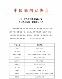 2024编舞专业全国排名 2024编舞专业全国排名