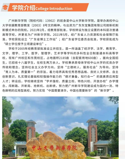 2024年东莞新华学院专业排名 2024年东莞新华学院专业排名