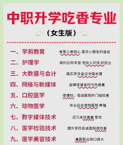 2024年女生中专可以选什么专业 2024年女生中专可以选什么专业