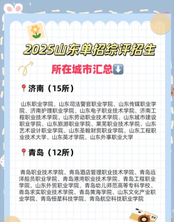 2025年山东综招专业排名 2025年山东综招专业排名