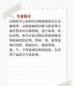 2024年学宠物医生要什么专业 2024年学宠物医生要什么专业