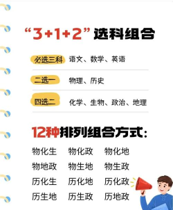 新高考怎么选科 新高考怎么选科