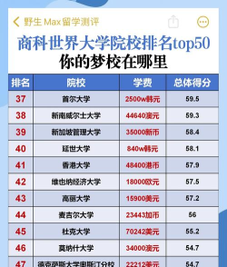 国内商科类专业排名大学 国内商科类专业排名大学