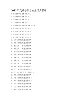 2024年导演专业学什么6 2024年导演专业学什么6